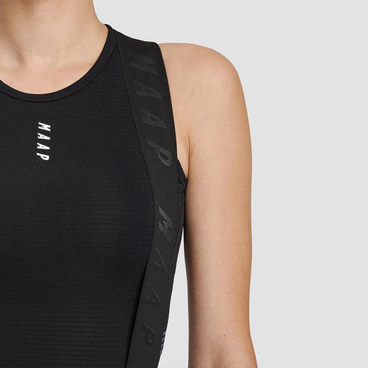 MAAP 女士 Thermal Base Layer Vest Black 加绒骑行打底 商品图2