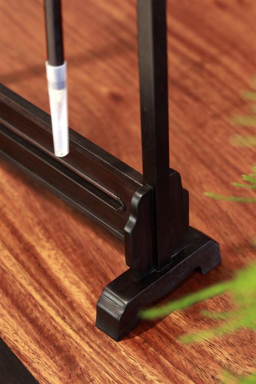 独占鳌头（鱼尾）紫光檀笔架 商品图3