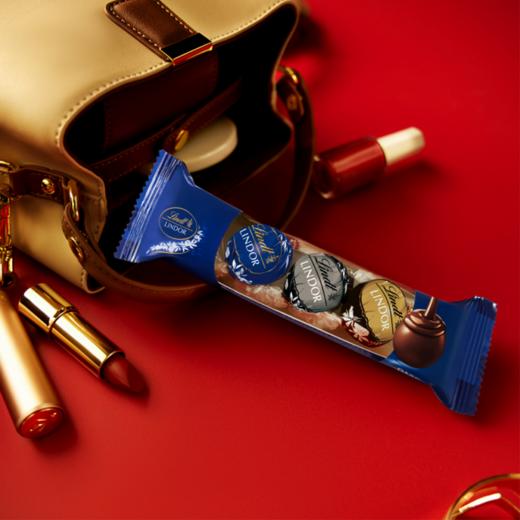 瑞士莲软心牛奶、黑巧克力三粒装36g 商品图1