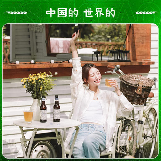 青岛啤酒全麦白啤330ml*12瓶/箱 商品图2