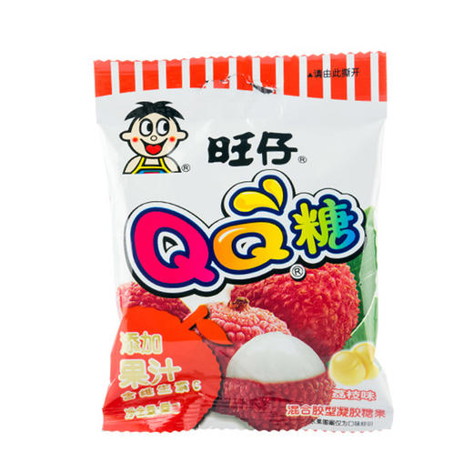 旺仔QQ糖荔枝味添加果汁20g/袋 商品图0