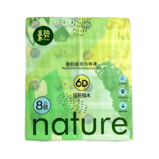 豪势回归自然抽纸360张*8小包/提【LY】 商品图0