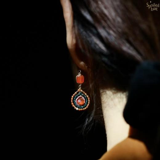 SpoiledBrat Jewelry美拉德玛瑙耳环 商品图3