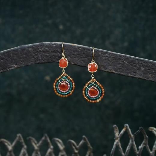 SpoiledBrat Jewelry美拉德玛瑙耳环 商品图0