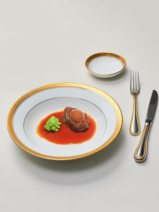 Noritake则武 CRESTWOOD中餐餐具西餐餐盘冷菜盘会所酒店高档套装鱼盘35cm 商品图1