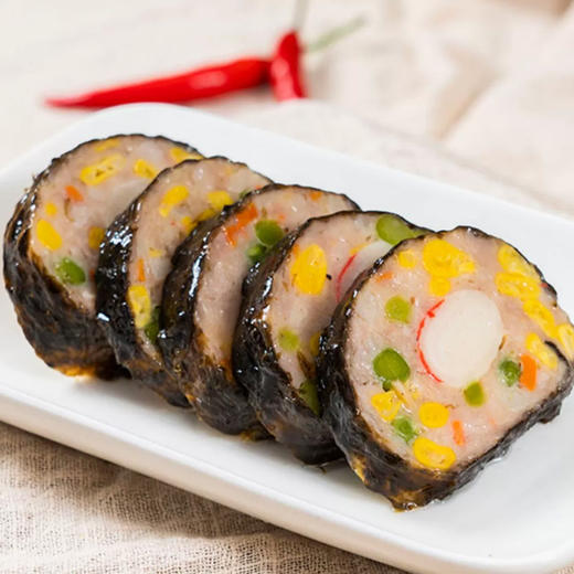 潮汕纯手工高定版 蟹柳紫菜卷500g 商品图1