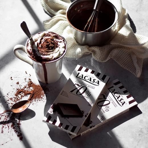 西班牙乐卡莎70%/85%/92%可可黑巧克力100g 口感细腻丝滑香醇纯粹的巧克力口感 044252/044248/044868 商品图1