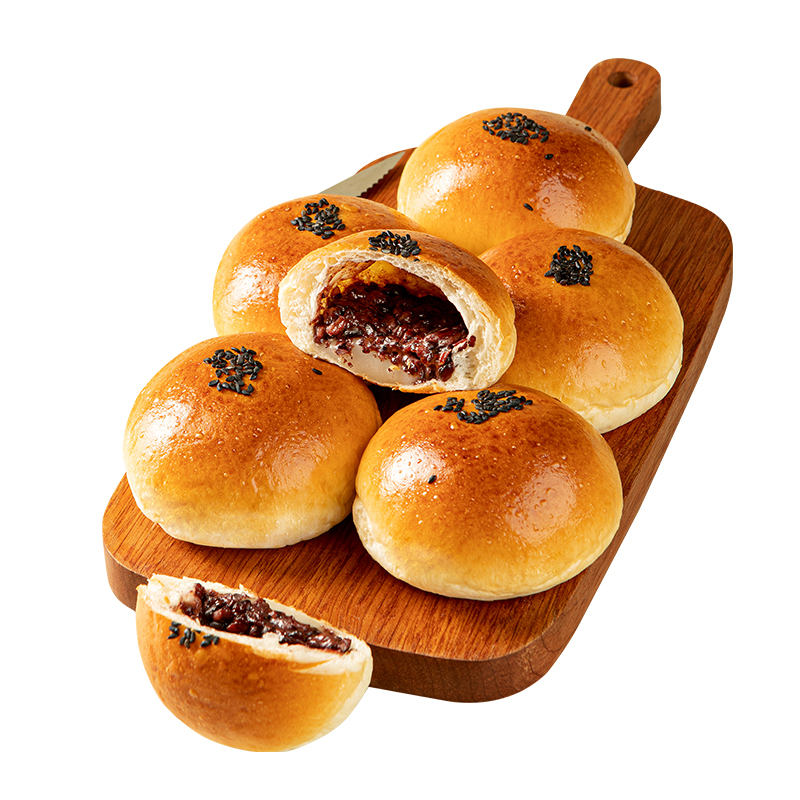 【鲜奶】养生紫米麻薯餐包|常温保存