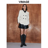 VIMAGE纬漫纪冬季新款毛呢大衣气质保暖羊毛外套V2014616 商品缩略图1