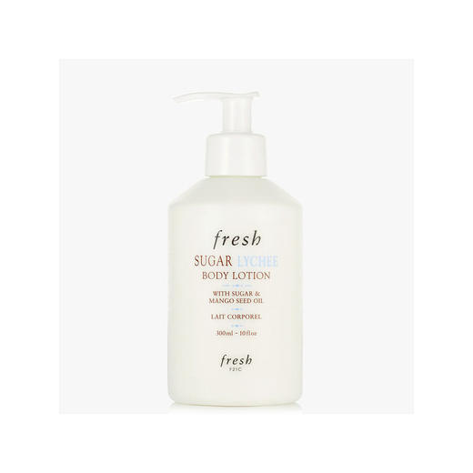 【跨境】Fresh 馥蕾诗 荔枝/葡萄/玫瑰/西柚/铃兰茉莉香 身体乳 300ml 新包装泵头款 商品图7