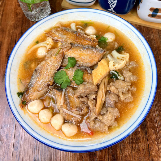 闽南酸辣汤泉州美食闽南菜肴快捷速食汤料包380克 商品图3