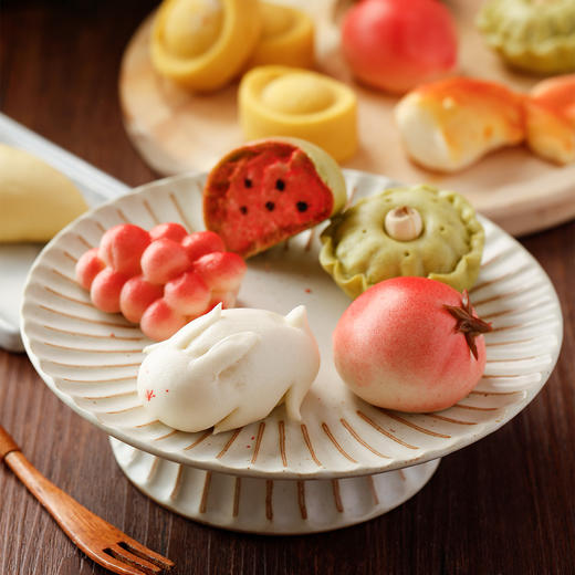 御茶膳房【天下一桃大礼担】老人生日祝寿庆寿寿桃传统手工艺寿礼 商品图6