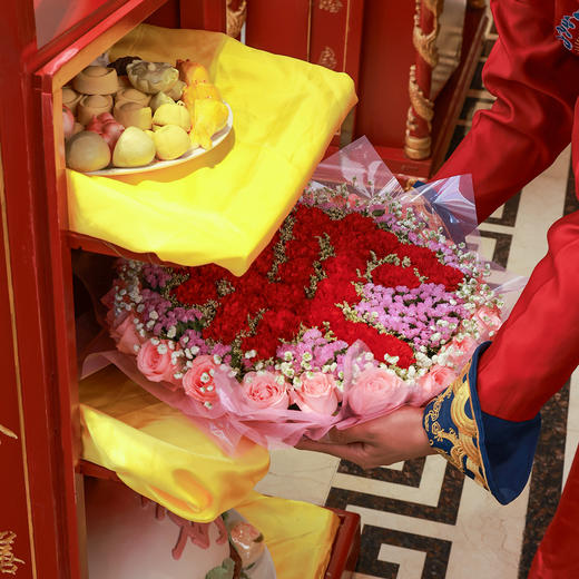 御茶膳房【天下一桃大礼担】老人生日祝寿庆寿寿桃传统手工艺寿礼 商品图13