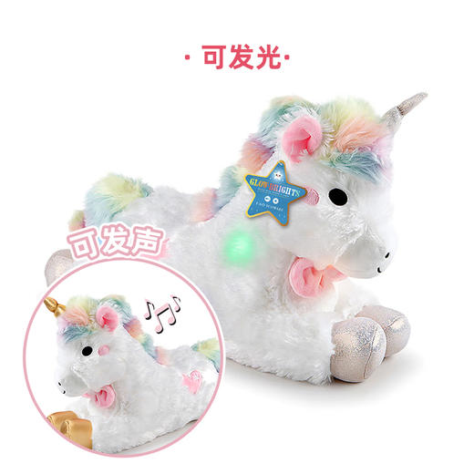 TS 玩具毛绒LED音乐独角兽15英寸TSFC1101007351玩偶 商品图4