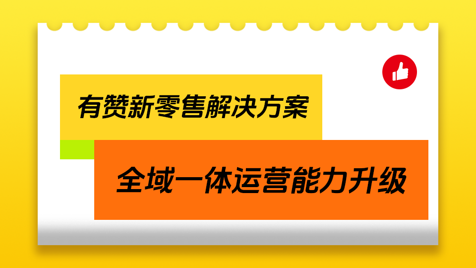 有赞新零售解决方案，全域一体运营能力升级