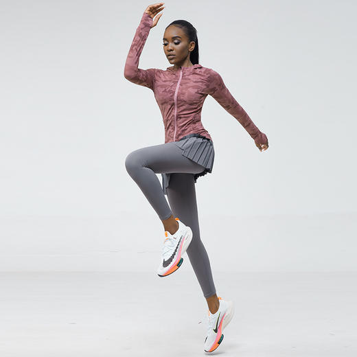 三种厚度瑜伽女春秋紧身运动长裤高腰跑步训练显瘦运动裤 商品图4