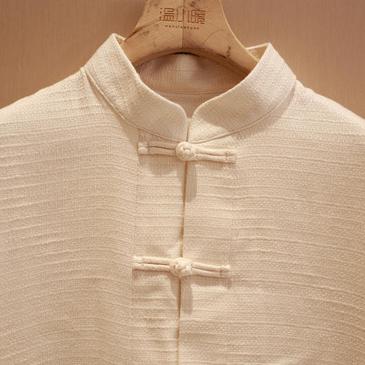 【抖音专属】A型盘扣外套（20705338凝脂） 商品图1