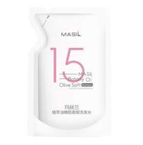 MASIL玛丝兰油橄榄柔顺洗发水补充装200ml