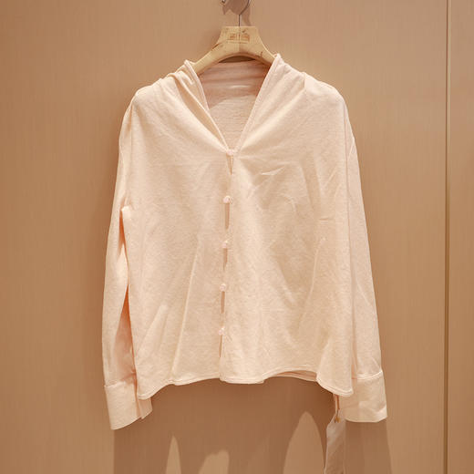 【抖音专属】V领衬衫（23810448-扶光） 商品图0