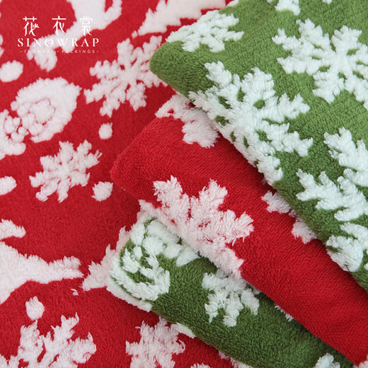 圣诞小香风绒布---冬日暖阳 商品图4