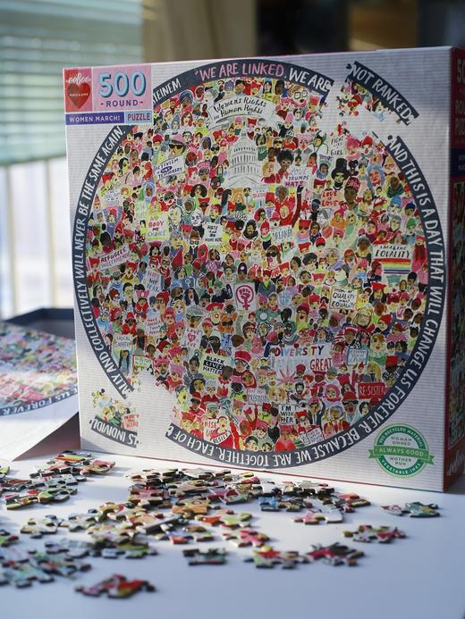 【成人拼图大冒险】美国eeBoo500片/1000片拼图  成人益智游戏  挑战自我  智慧与品味的碰撞 商品图3