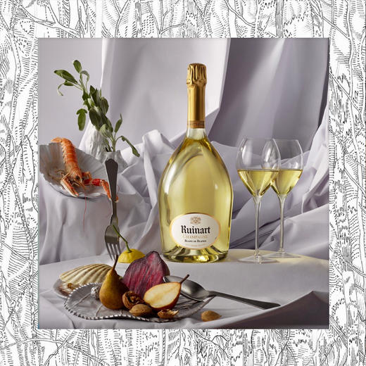 汇雅白中白香槟 NV 🇫🇷 Ruinart Blanc de blancs 商品图1