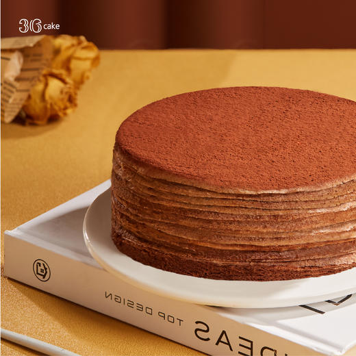 经典黑巧手作千层【全国快递包邮】 商品图3