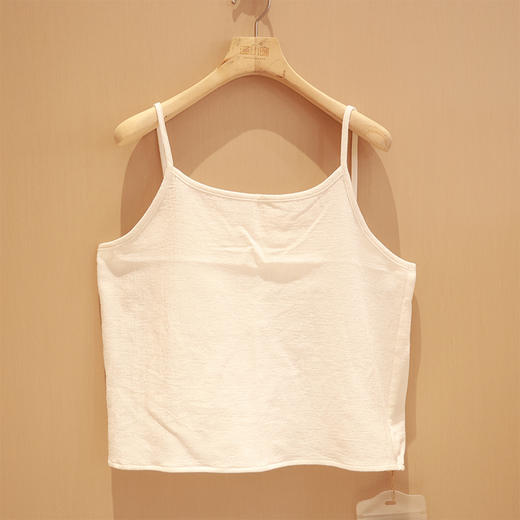 【抖音专属】短款吊带（细带）（19718001B-山矾） 商品图0