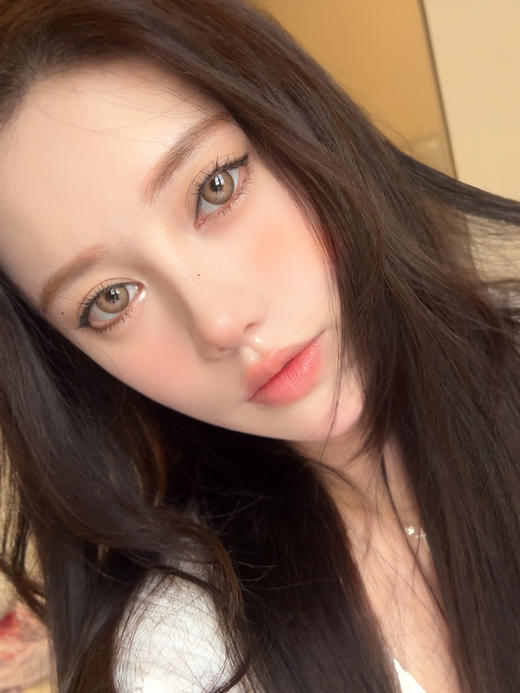 4Youthcon旗下 ·精灵棕褐&精灵灰紫｜14.2mm白狮参考着色中大直径｜韩产年抛  2片 商品图12