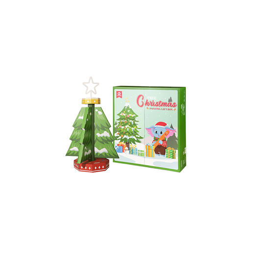 Mobee 圣诞树绘画礼盒文具套装 商品图0