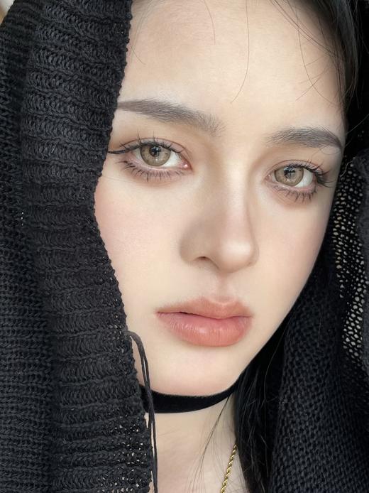 4Youthcon旗下 ·精灵棕褐&精灵灰紫｜14.2mm白狮参考着色中大直径｜韩产年抛  2片 商品图11