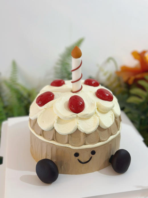 敲可爱的jelly cat 生日蛋糕 商品图4