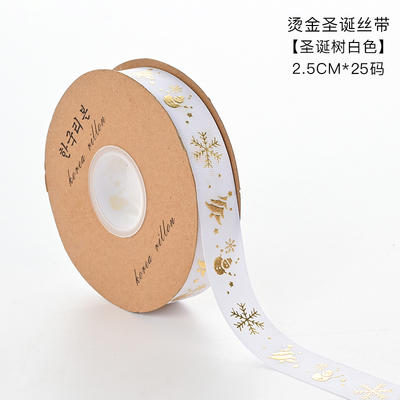 圣诞缎带-树皮桶-松果-喷雪 商品图9