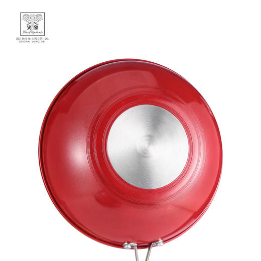 火象 鹅卵石超轻精铁炒锅无涂层不粘锅HXG-CG305 商品图4