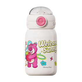 GERM 迪士尼草莓熊系列彩虹星球保温杯