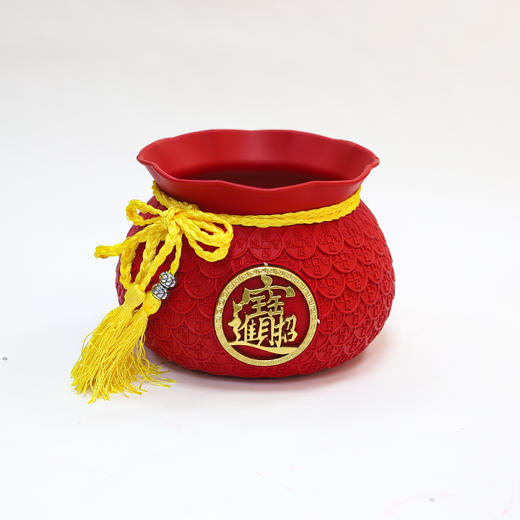 新年福桶系列--万通聚宝盆(铜钱） 商品图5