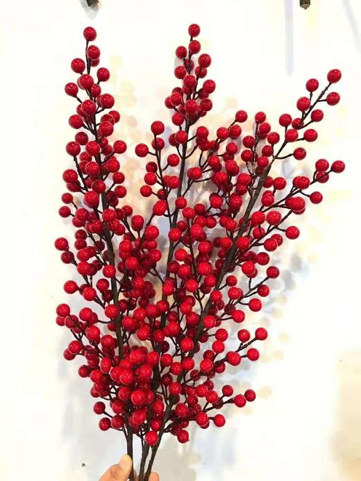 年宵花 仿真冬青 金冬青 仿真糖葫芦 商品图2