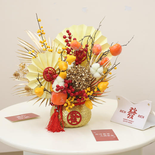 新年福桶系列--万通聚宝盆(铜钱） 商品图4