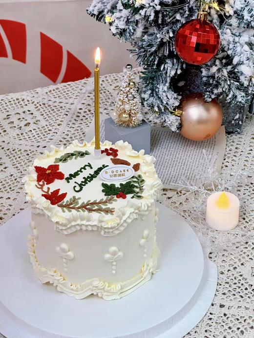 “白色恋人”  蛋糕提前5小时预定 英文可更换 商品图1