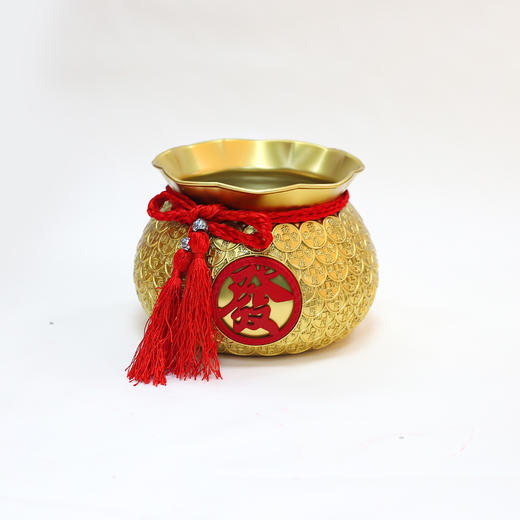 新年福桶系列--万通聚宝盆(铜钱） 商品图6