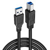 严选usb3.0打印线接口B方口数据线笔记本连接线打印机外置光驱硬盘盒1.8-2米/根 商品缩略图2
