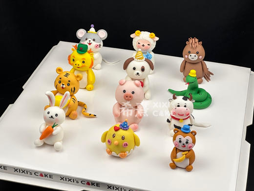 破壳日(12生肖手工翻糖玩偶可选) 商品图2