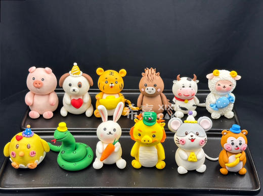 破壳日(12生肖手工翻糖玩偶可选) 商品图3