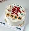 【發發發】发财麻将主题男生蛋糕 商品缩略图0