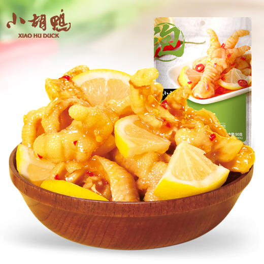 【严选】小胡鸭开袋开胃即食 柠檬酸辣去骨凤爪 商品图0