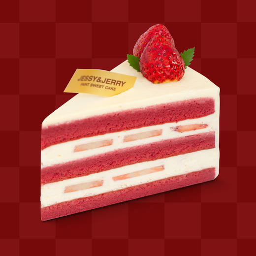 ⚜️红丝绒草莓戚风 商品图0