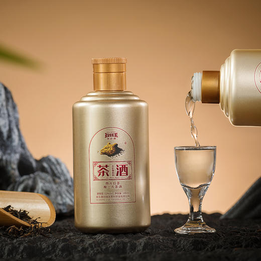 整件装   玲珑王茶酒（茶香型）礼盒装 400ML（100ml/瓶*4瓶）*6 商品图1