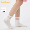 巴拉巴拉儿童袜子男女童棉袜小童中大童学生中筒袜基础百搭五双装 商品缩略图1