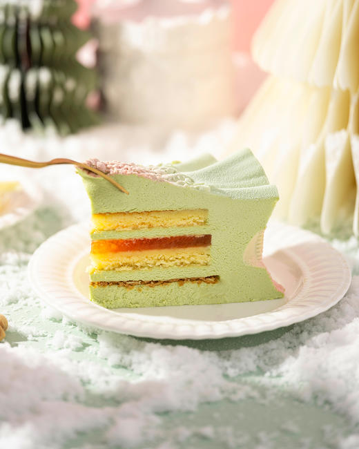 星光旋木-红西柚开心果慕斯生日蛋糕（3.1磅-4.0磅） 商品图4