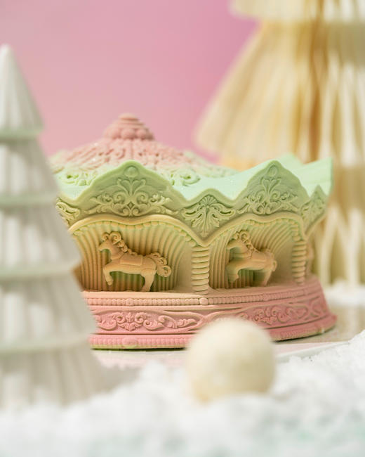 星光旋木-红西柚开心果慕斯生日蛋糕（3.1磅-4.0磅） 商品图2